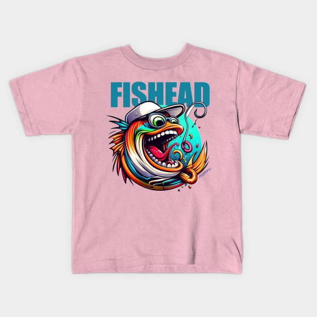 Gorman Fishlips Kids T-Shirt by Billygoat Hollow